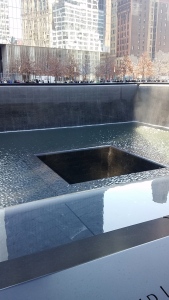 Un des bassins du Memorial du World Trade Center